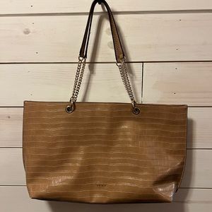 SALE DKNY Taupe Latte Beige NWOT Handbag Beautiful